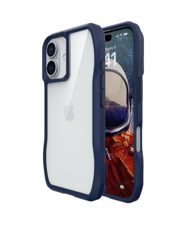 Coque iPhone 16 Racing Style - Protection Renforcée Bleu marine - photo 5