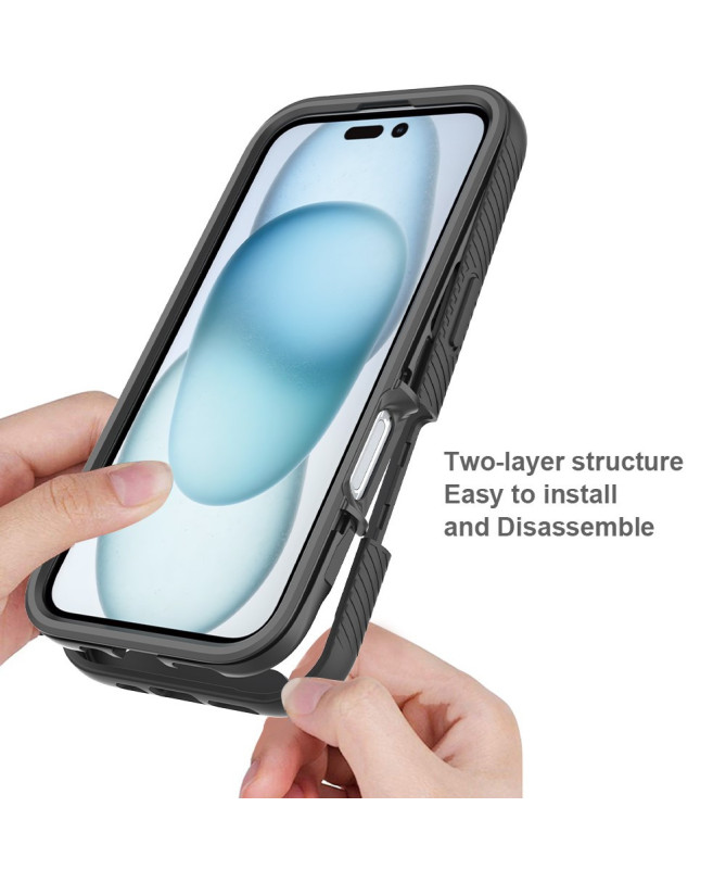 Coque iPhone 16 Magnétique Renforcée - Protection Totale