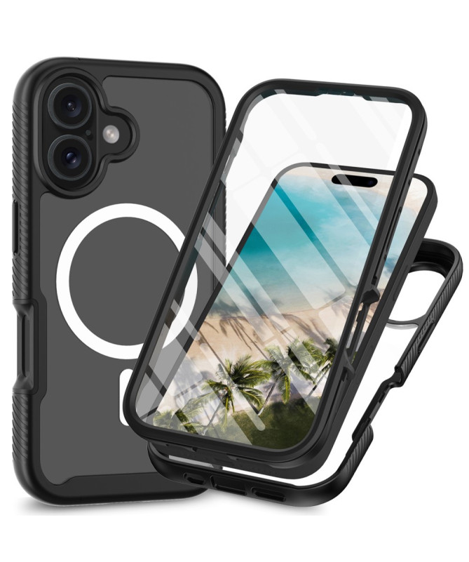 Coque iPhone 16 Magnétique Renforcée - Protection Totale