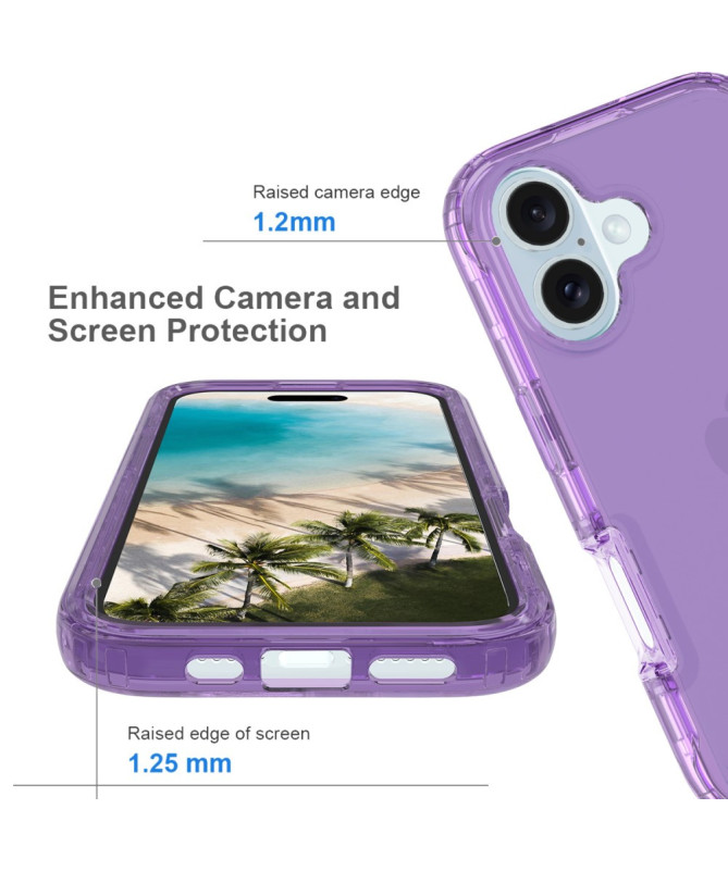 Coque iPhone 16 Hybride Ultra-Légère