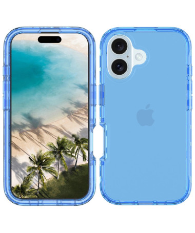 Coque iPhone 16 Hybride Ultra-Légère Bleu clair - photo 14
