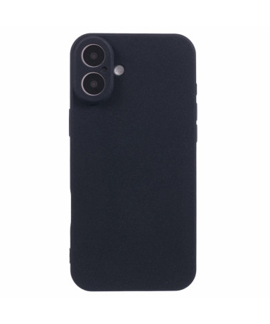 Coque iPhone 16 en TPU Mat Anti-Dérapante Noir - photo 7