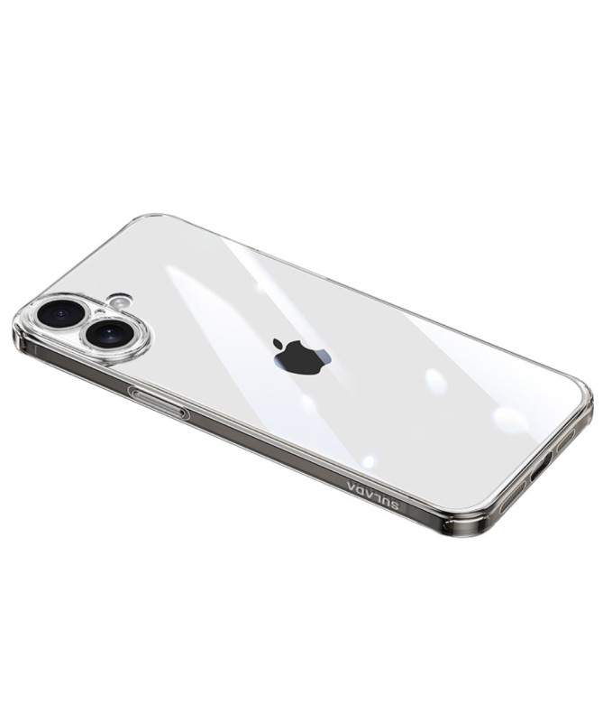 Coque iPhone 16 SULADA Transparente avec Verre Trempé