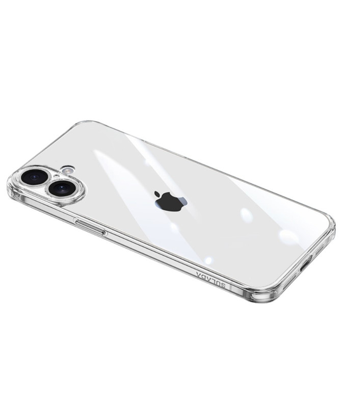 Coque iPhone 16 SULADA Transparente avec Verre Trempé