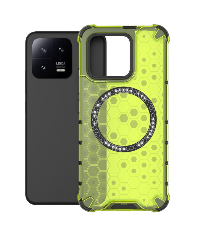 Coque Xiaomi 13 Design Alvéolé Compatible MagSafe