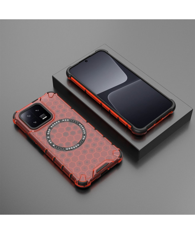 Coque Xiaomi 13 Design Alvéolé Compatible MagSafe