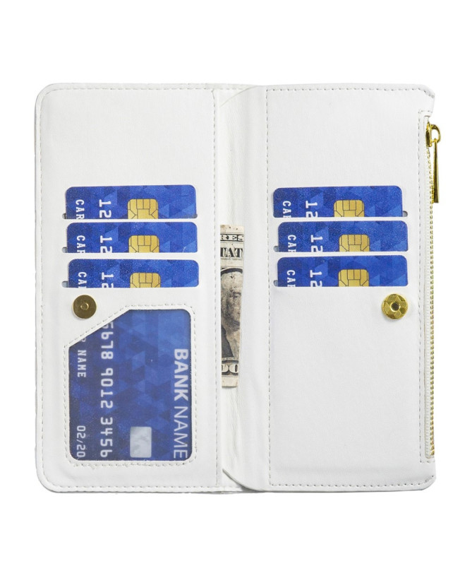 Housse Xiaomi 13 QuiltedLux Design Matelassé avec Poche Zippée