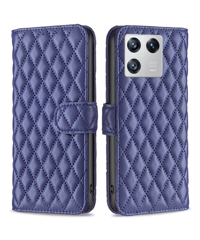 Housse Xiaomi 13 Premium Matelassé Style-14