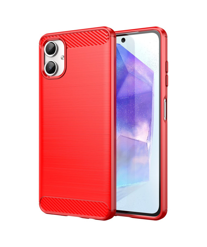Coque Samsung Galaxy A06 effet brossé silicone