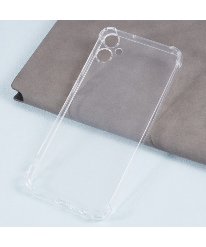 Coque Samsung Galaxy A06 transparente angles renforcés