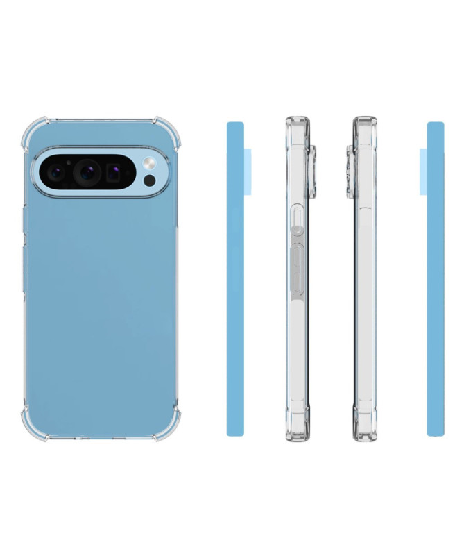 Coque Google Pixel 9 / Pixel 9 Pro transparente angles renforcés