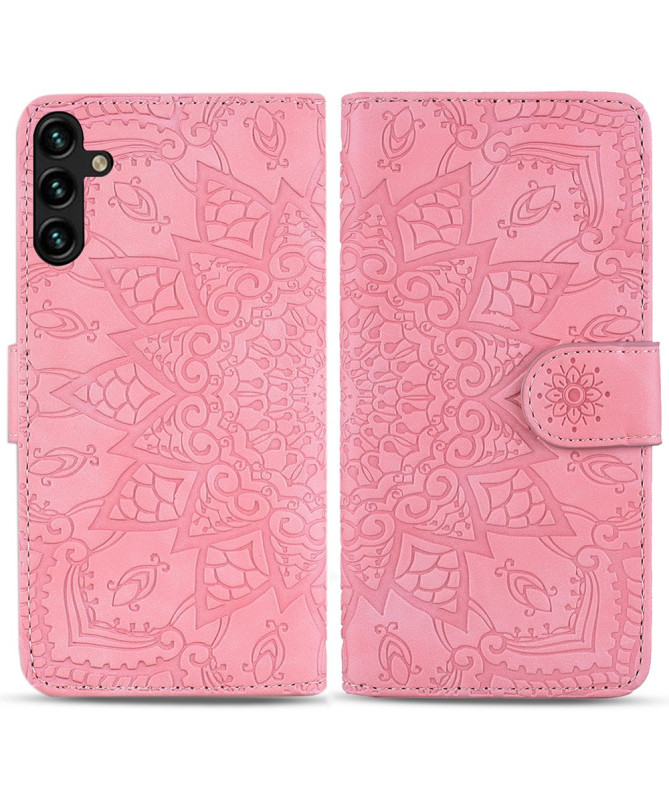 Housse Samsung Galaxy S24 FE Leïla fleur oriental