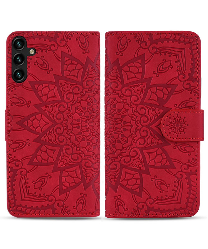 Housse Samsung Galaxy S24 FE Leïla fleur oriental