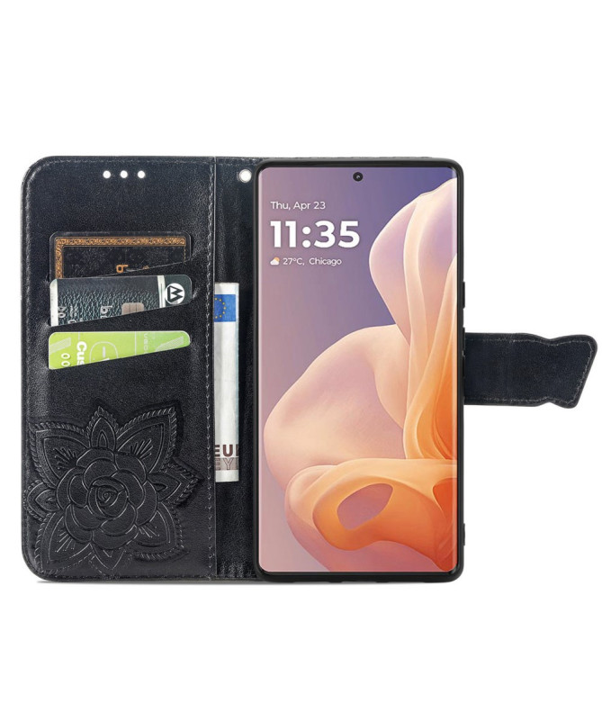 Housse Moto G85 5G Papillon Relief