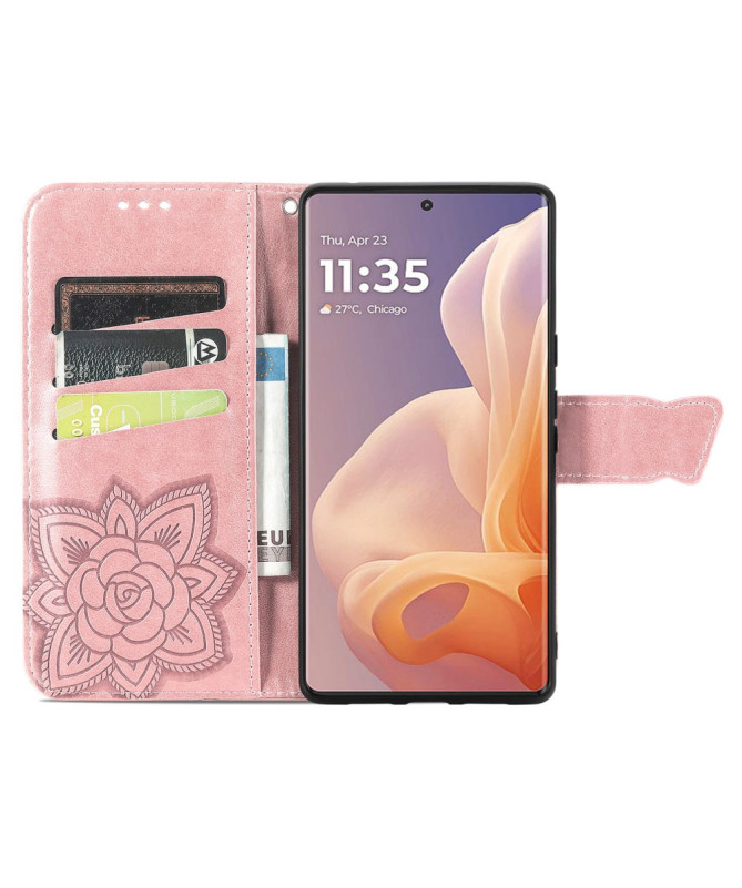 Housse Moto G85 5G Papillon Relief