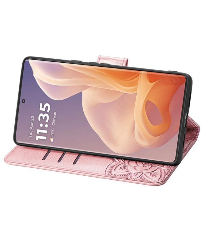 Housse Moto G85 5G Papillon Relief