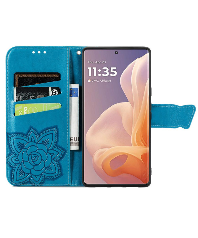 Housse Moto G85 5G Papillon Relief