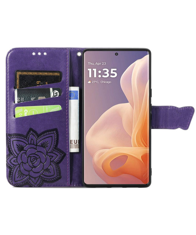 Housse Moto G85 5G Papillon Relief