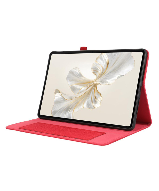 Étui Honor Pad 9 – Texture tissu avec support et porte-cartes
