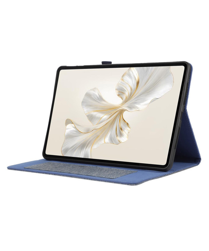 Étui Honor Pad 9 – Texture tissu avec support et porte-cartes