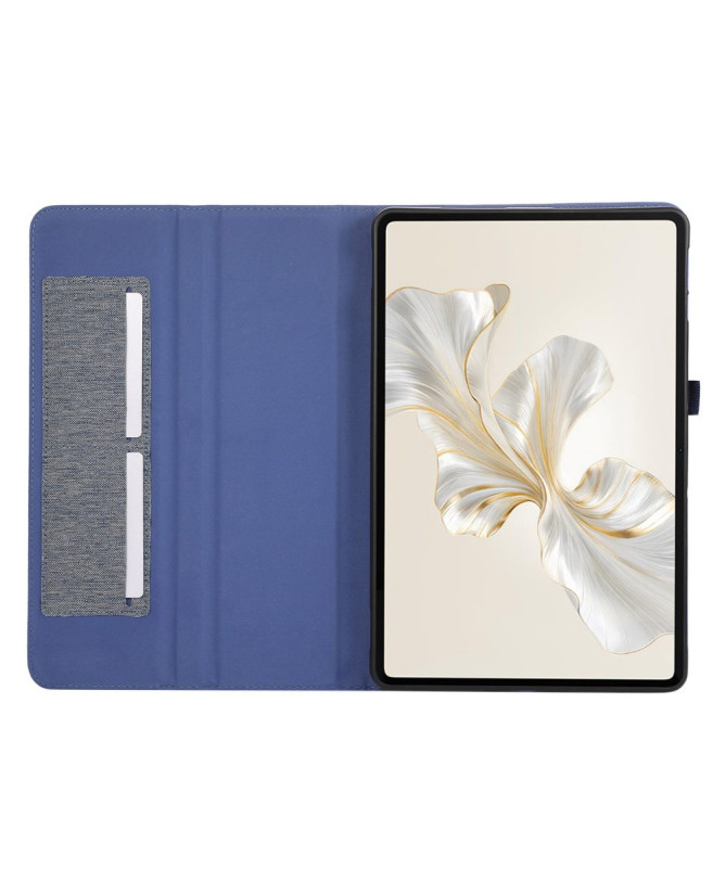 Étui Honor Pad 9 – Texture tissu avec support et porte-cartes