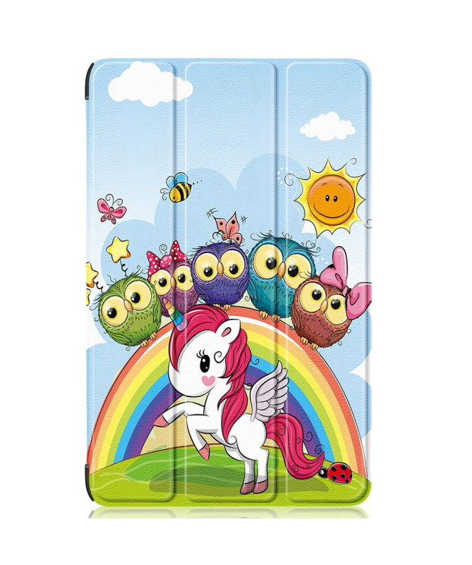 Étui Honor Pad X9 Licorne et Hiboux