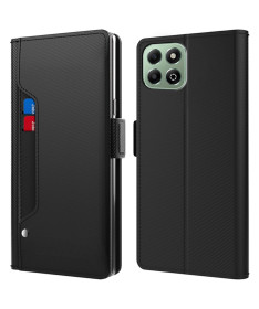 Housse Honor X6b 4G premium porte cartes avec miroir