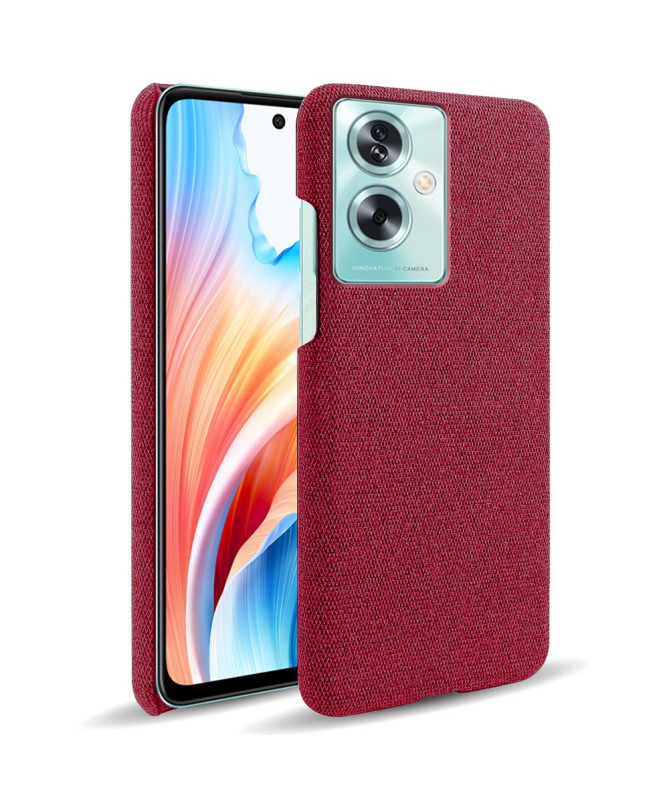 Coque Oppo A79 5G revêtement tissu