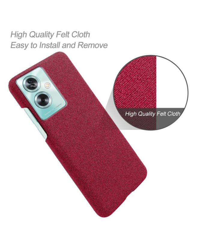 Coque Oppo A79 5G revêtement tissu