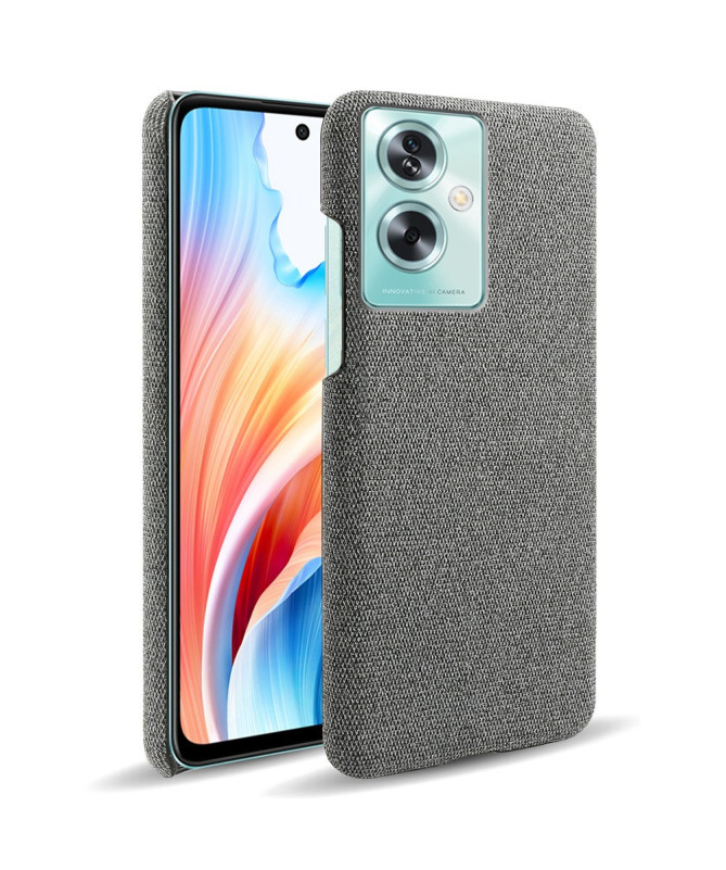 Coque Oppo A79 5G revêtement tissu