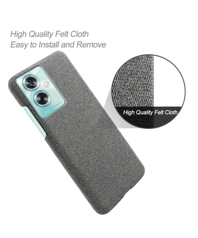 Coque Oppo A79 5G revêtement tissu