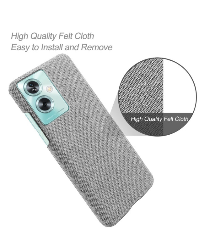 Coque Oppo A79 5G revêtement tissu