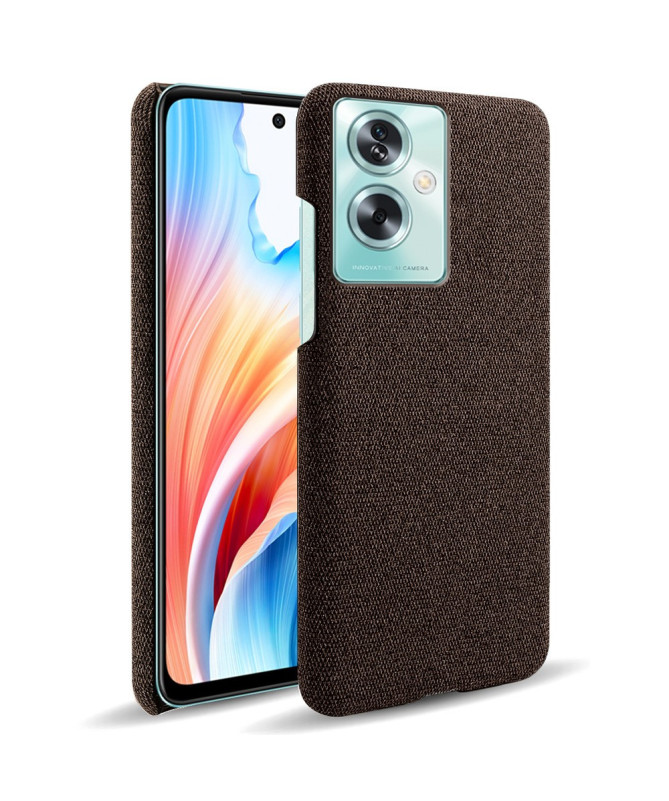 Coque Oppo A79 5G revêtement tissu