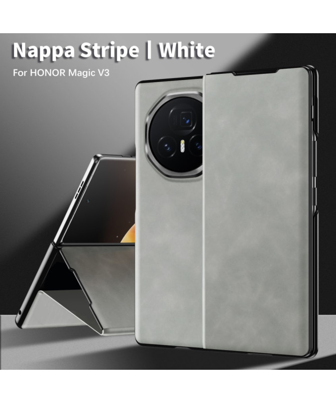 Coque Honor Magic V3 Rabat Simili Cuir