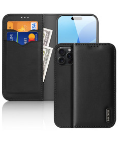 Housse iPhone 16 Pro Max HIVO Series Cuir