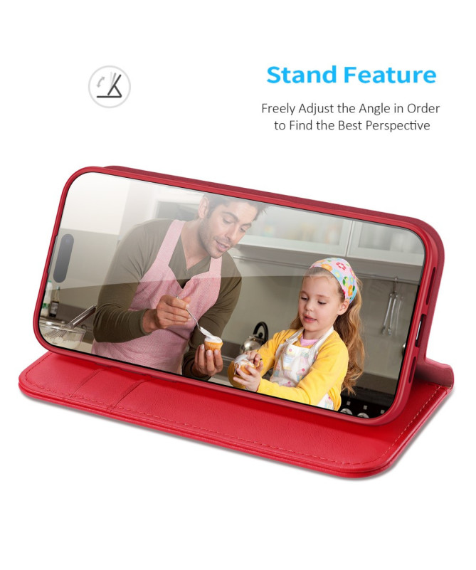 Housse iPhone 16 Pro Max HIVO Series Cuir