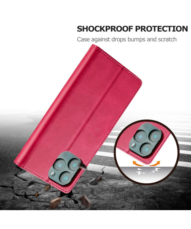 Housse iPhone 16 Pro Max Effet Cuir LC.IMEEKE