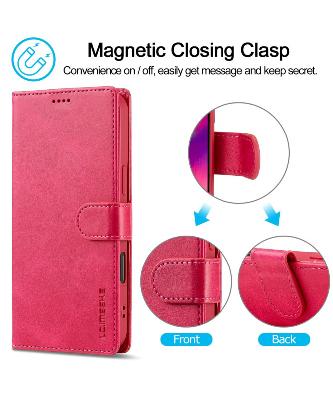 Housse iPhone 16 Pro Max Effet Cuir LC.IMEEKE