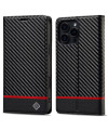 Housse iPhone 16 Pro Max fibre de carbone horizontale