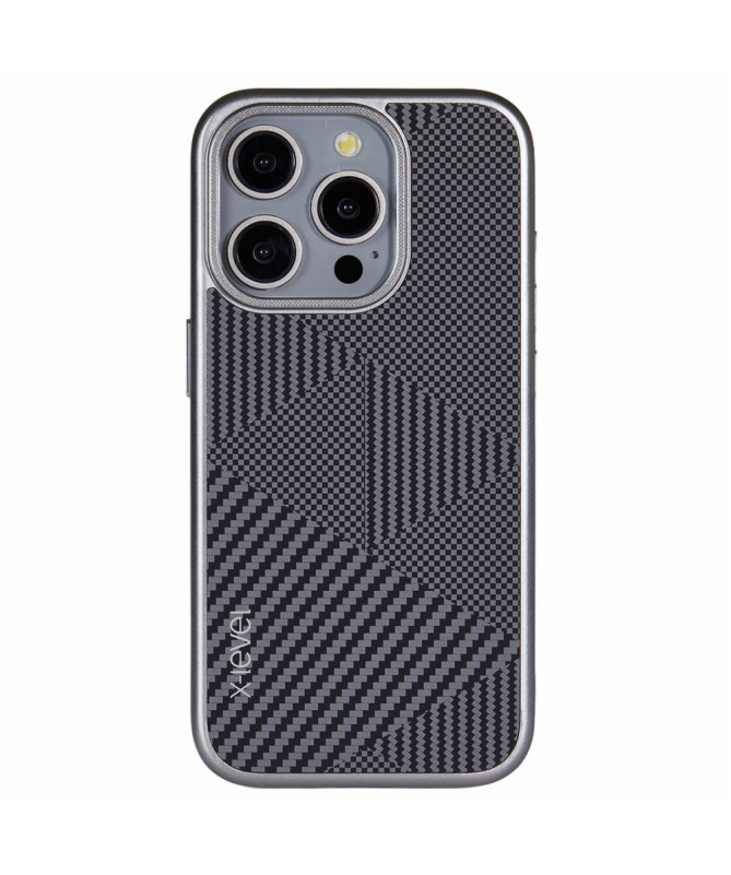 Coque iPhone 16 Pro Max X-LEVEL à Texture Rhombique