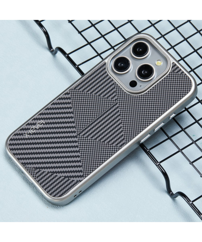 Coque iPhone 16 Pro Max X-LEVEL à Texture Rhombique