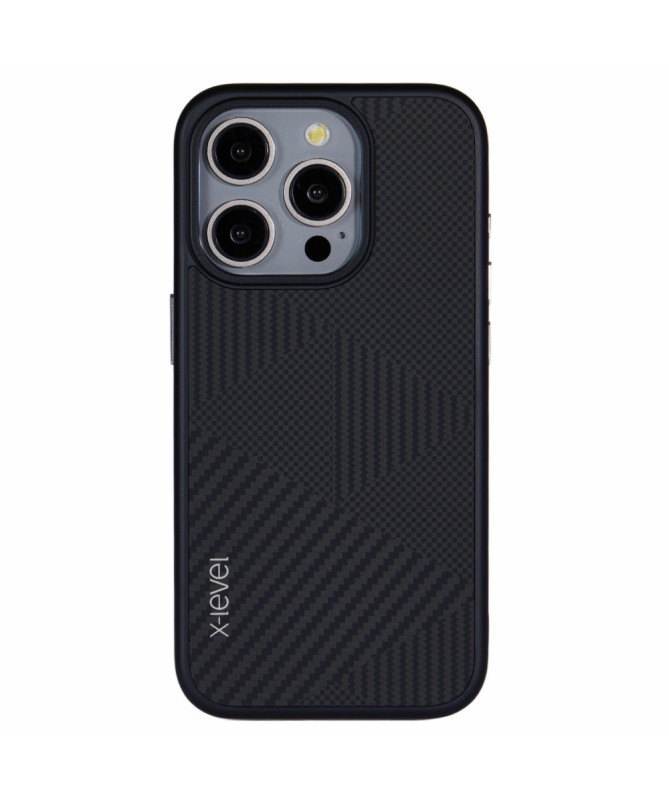 Coque iPhone 16 Pro Max X-LEVEL à Texture Rhombique