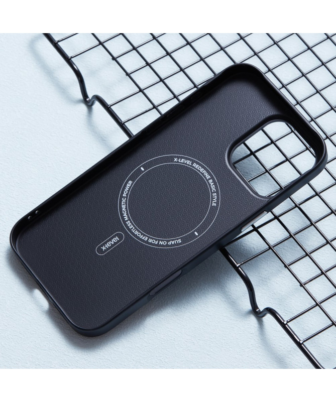Coque iPhone 16 Pro Max X-LEVEL à Texture Rhombique