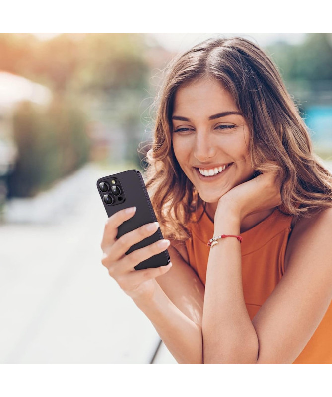 Protecteur d'Objectif iPhone 16 Pro/16 Pro Max en Verre Trempé avec An