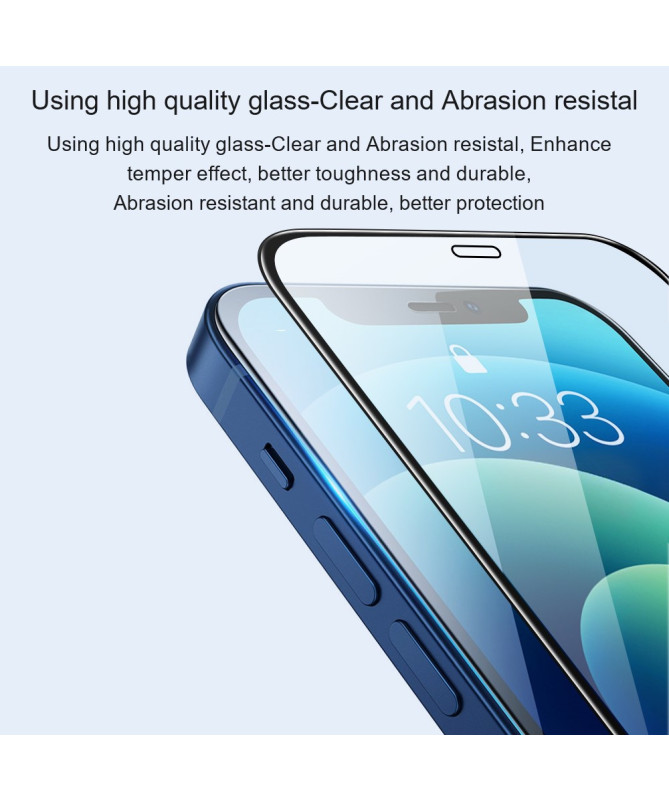 iPhone 16 Pro Max - Lot de 2 films protecteurs d'écran en verre trempé