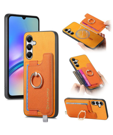 Coque Samsung Galaxy A05s avec Porte-Carte Détachable et Anneau