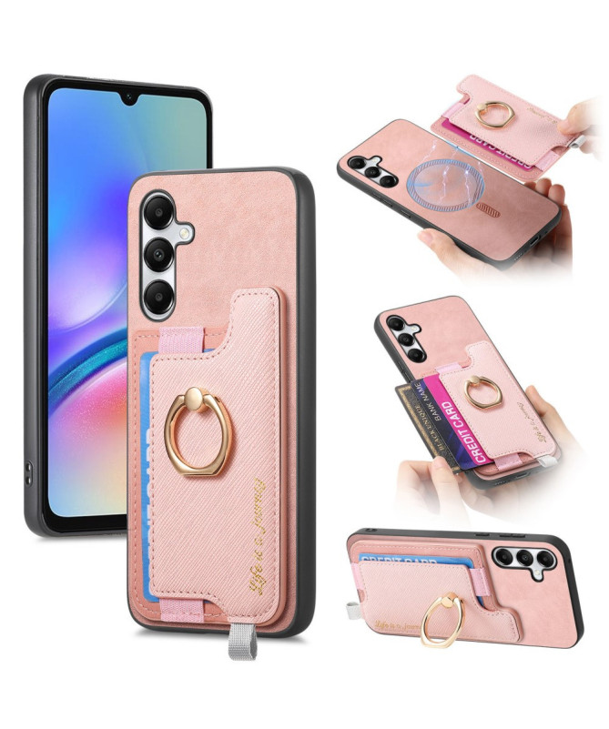 Coque Samsung Galaxy A05s avec Porte-Carte Détachable et Anneau