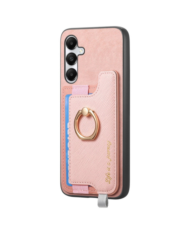 Coque Samsung Galaxy A05s avec Porte-Carte Détachable et Anneau