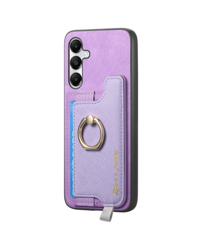 Coque Samsung Galaxy A05s avec Porte-Carte Détachable et Anneau