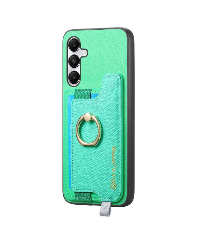 Coque Samsung Galaxy A05s avec Porte-Carte Détachable et Anneau